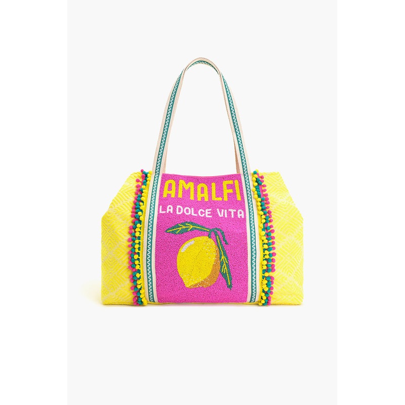 Amalfi Beaded Tote