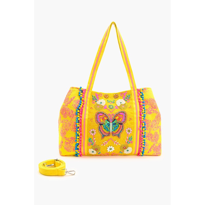 Butter Me Up Embellished  Tote