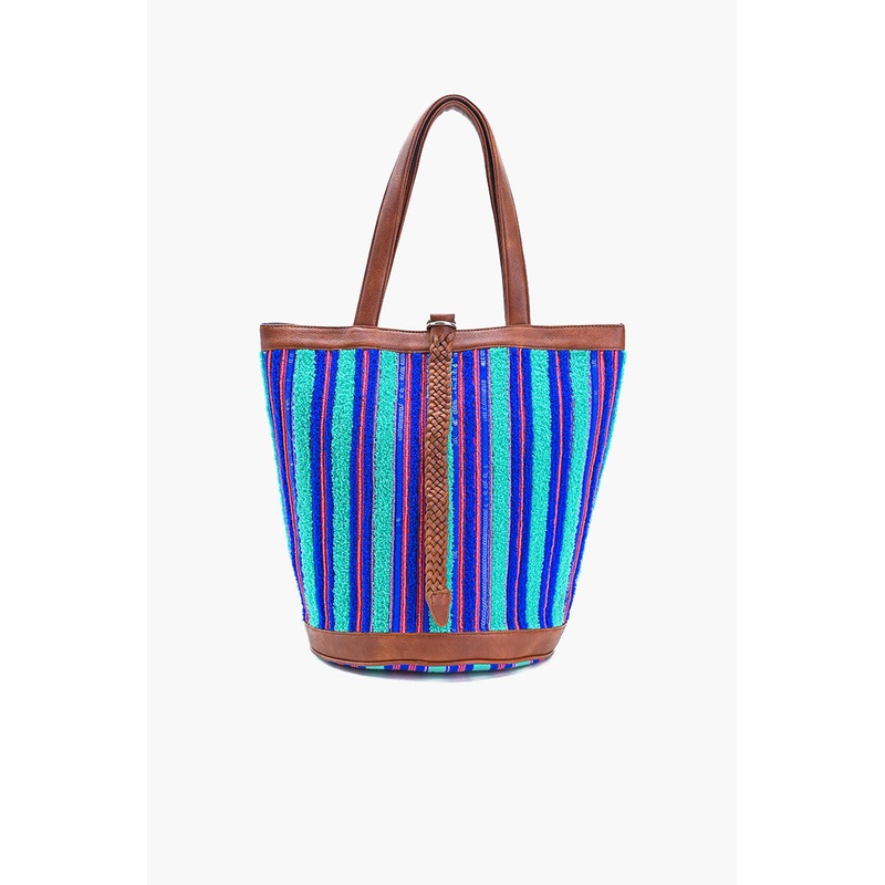 Canyon Stripe Nightfall Tote