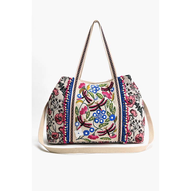 Dragonfly Dreams Kashmiri Tote