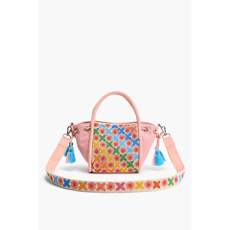 Knots 'n Petals Mini Tote