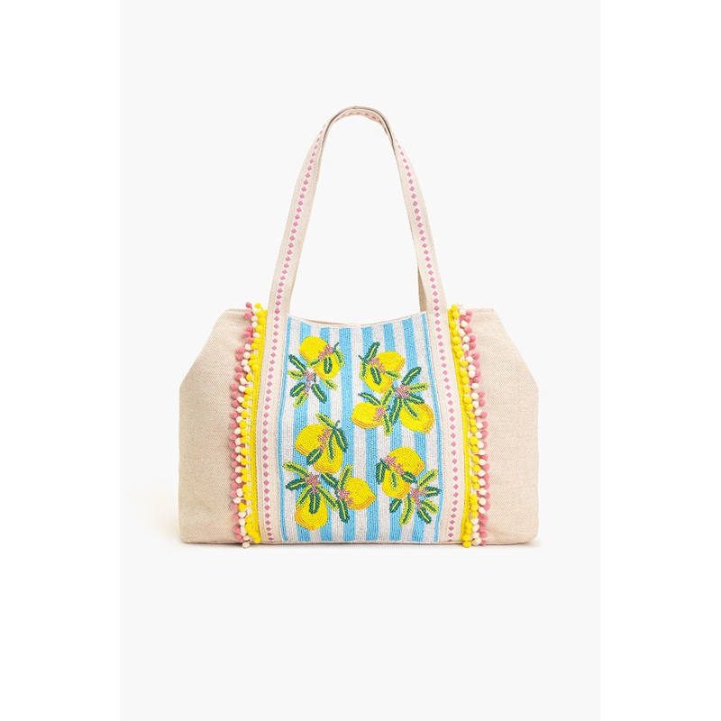 Limoncello Stripe Tote