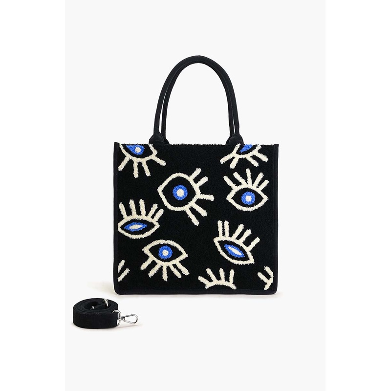 Midnight Whimsical Wonder Eye Tote