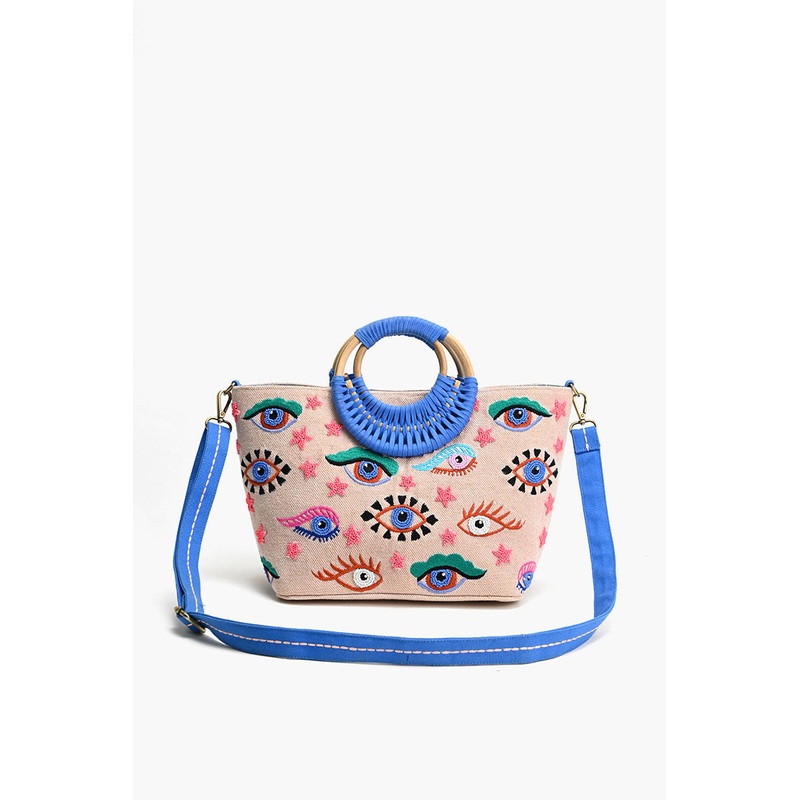 Mystic Gaze Pink Mini Tote