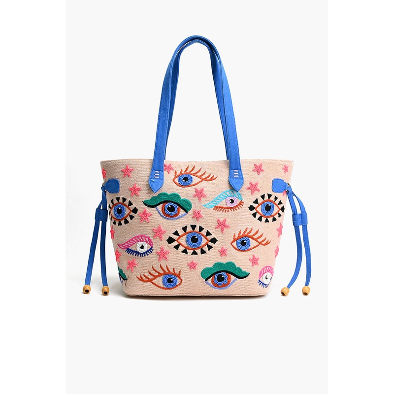 Mystic Gaze Pink Tote