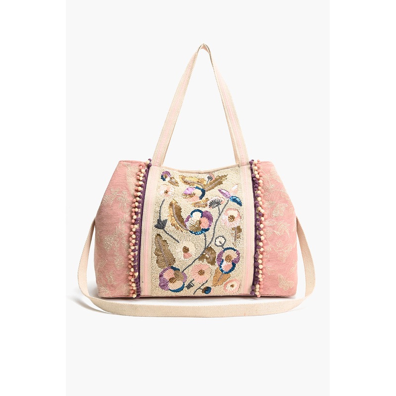 Pansy Chocolate Petal Paradise Tote