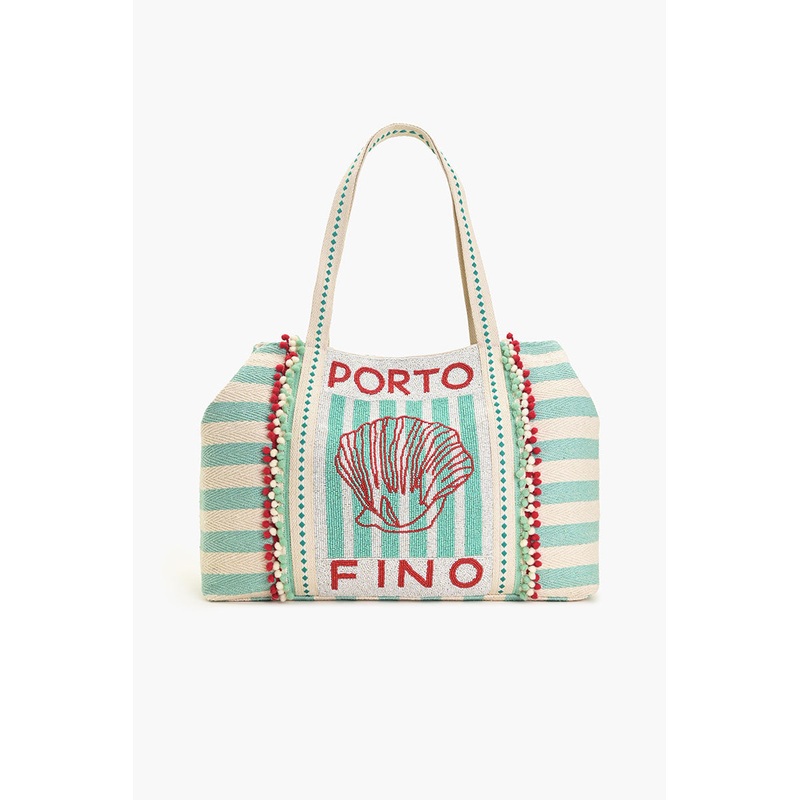 Porto Fino Beaded Tote