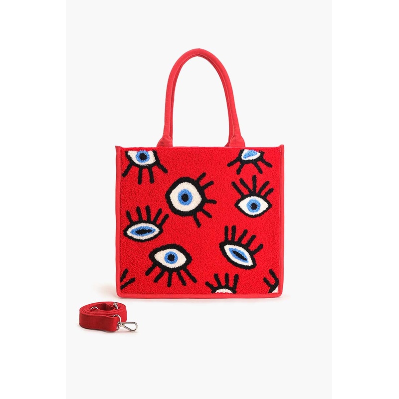 Ruby Whimsical Wonder Eye Tote