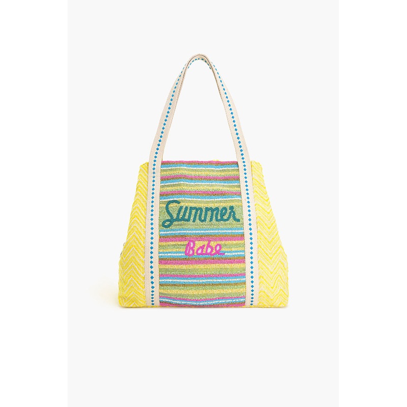 Summer Babe Embellished Tote