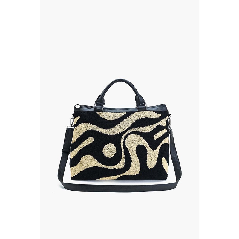The Soho Inked Tufted Tote