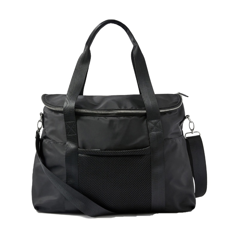 Accessorize London women's Black Stevie Sports Bag