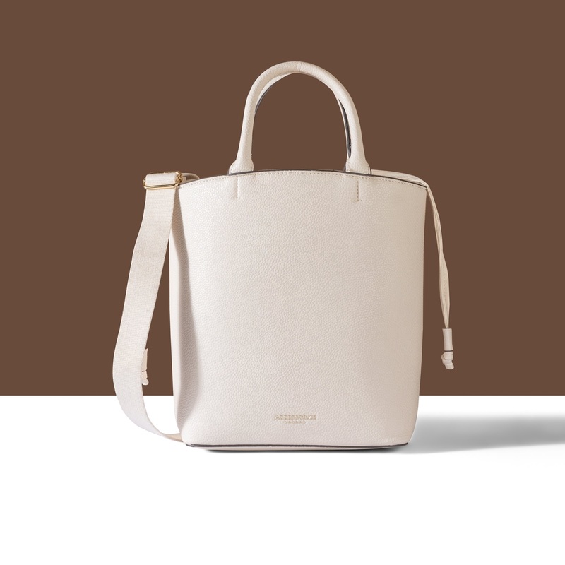 Accessorize London Women's Cream Satchel Bag