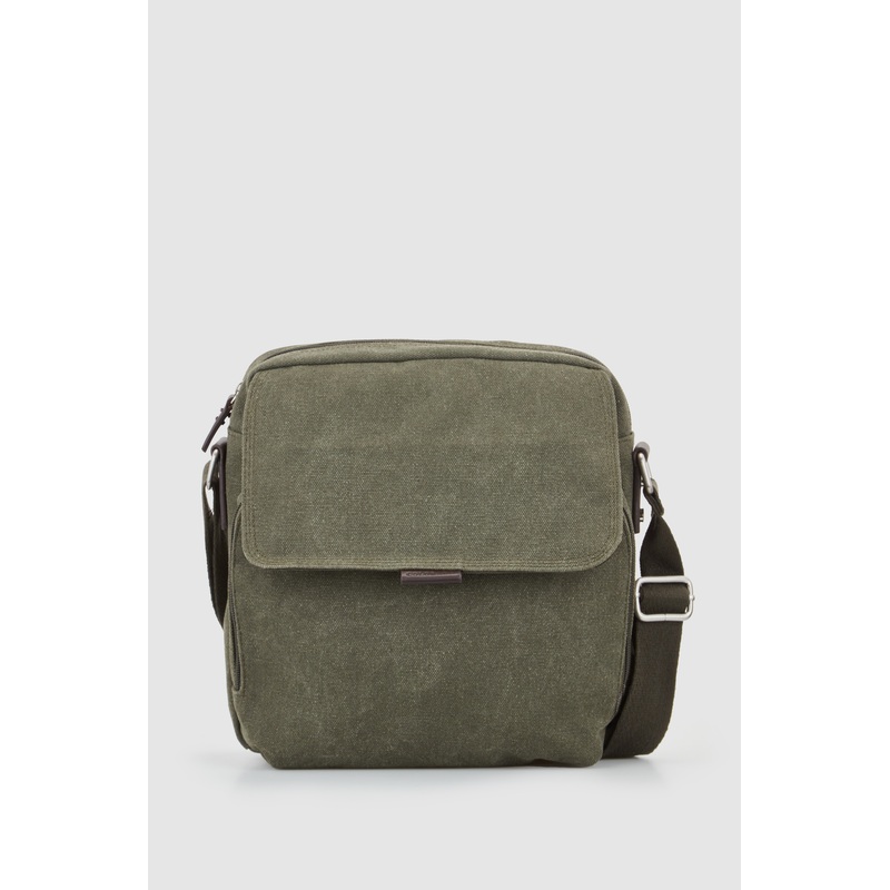Blake Canvas/Lea Trim City Bag