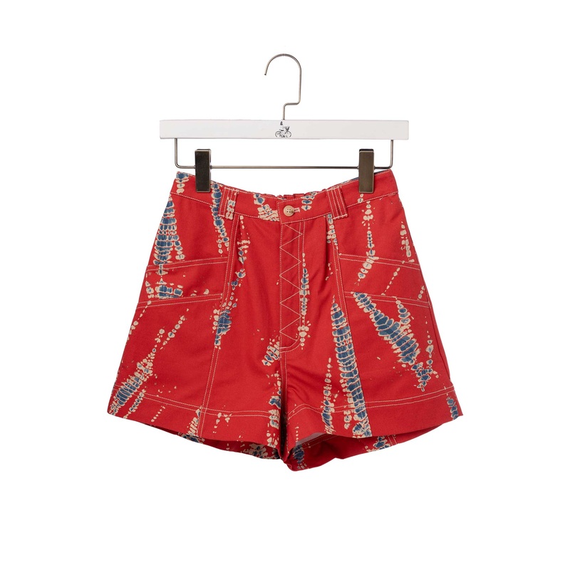 Denim Shorts Estela Shibori
