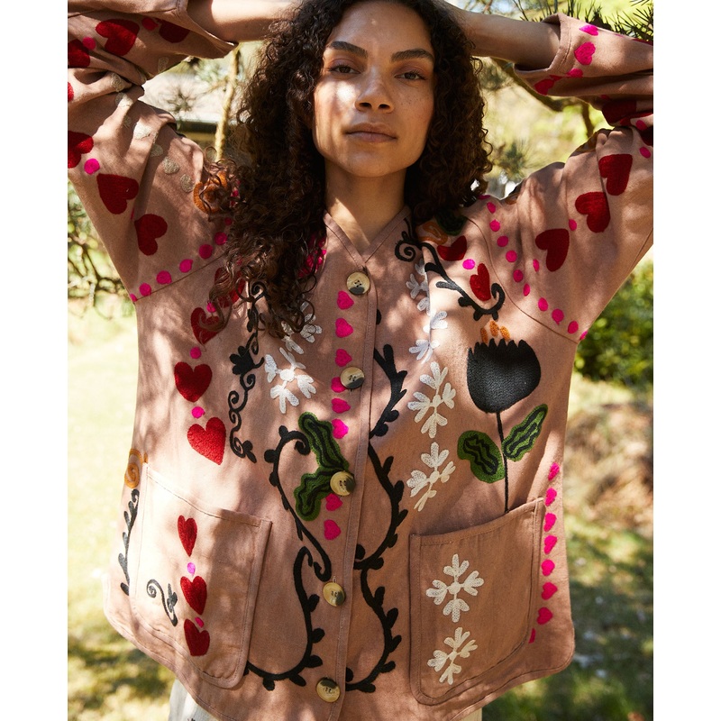 Jacket Se1091 Maggie Suzani Sand-Wave