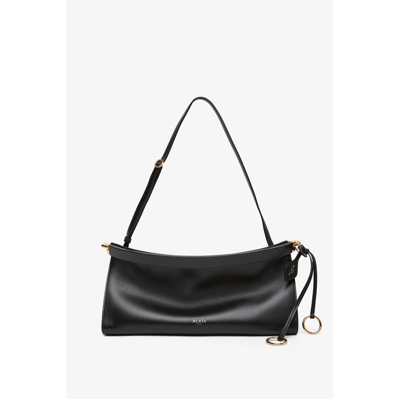 Le Click east west medium black bag