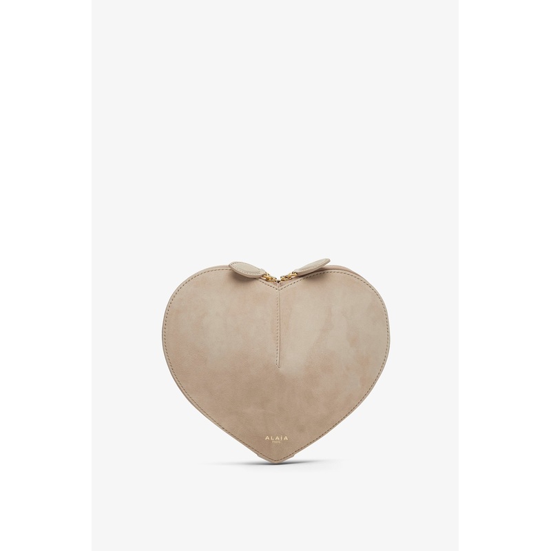 Le Coeur greige crossbody bag