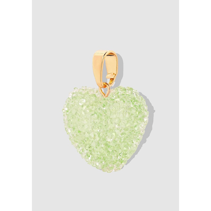 Necklace Jelly He Jelly Heart P Pistachio-G