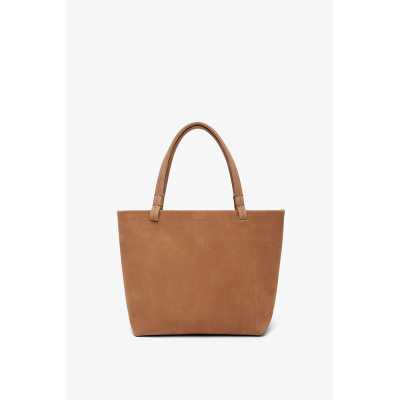 Park tote small brown nubuck bag