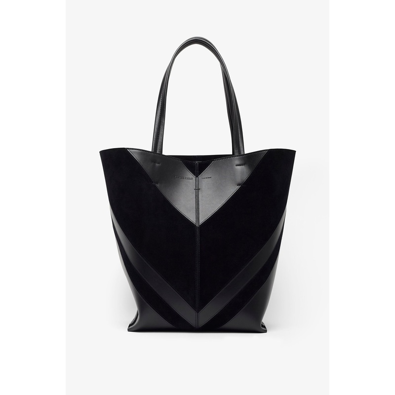 Pot black cabas bag