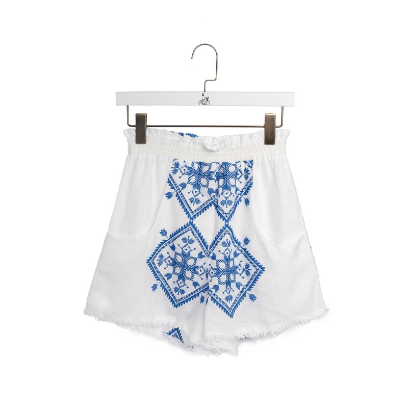 Shorts 210312 White-Blue