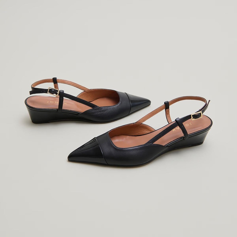 264- Dakara Vernis/cuir Noir-noir