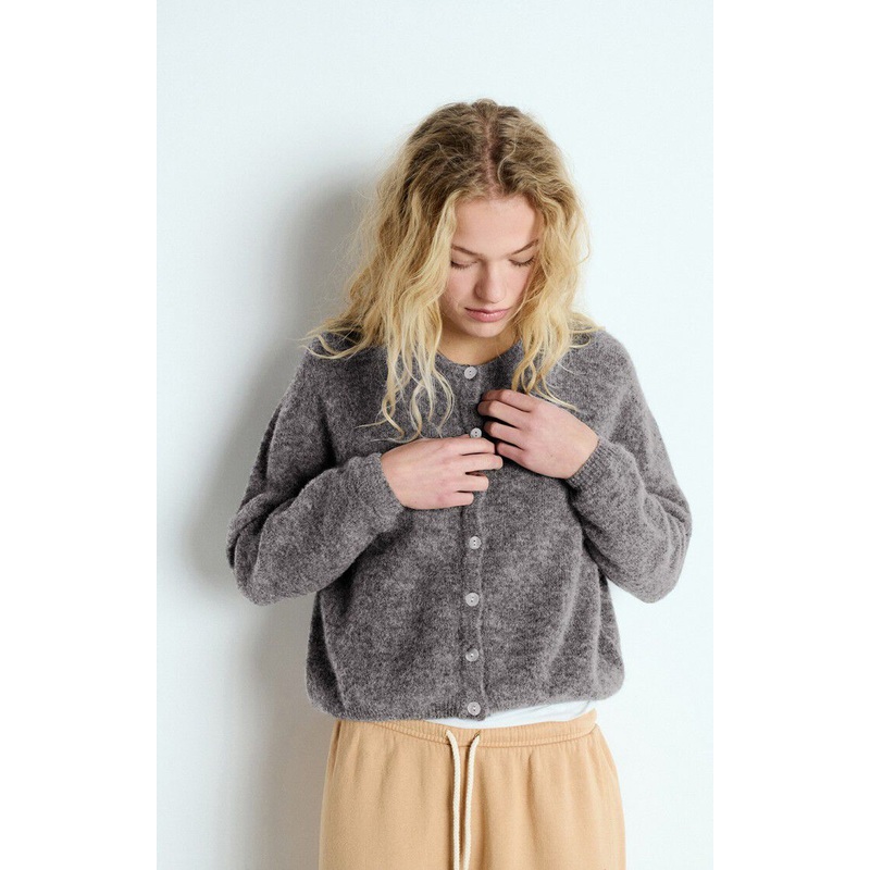 Cardigan Vito19e Acier-Chine