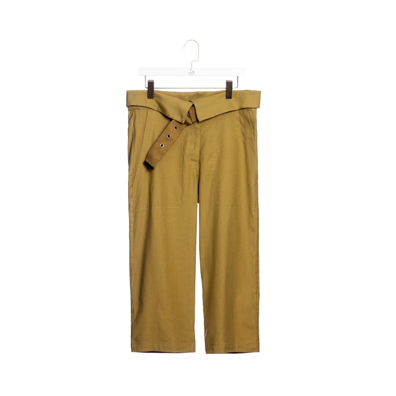 Folded Waist Pants