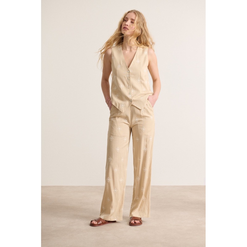 Pants Torino 0831 Pantalon To 0831 Beige