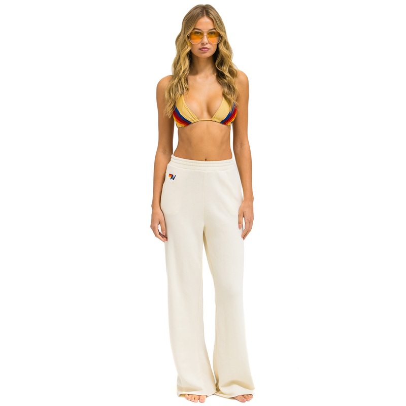 Pants Wide Leg Pocke Wsppwl Vintage-White