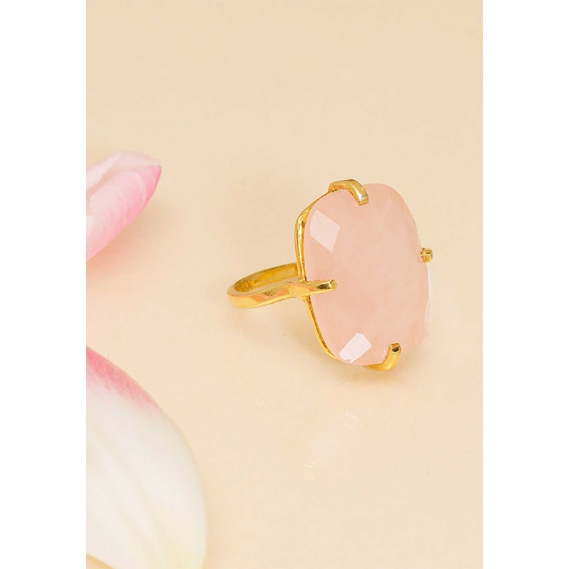Ring  S21bgrs Pink-Quartz