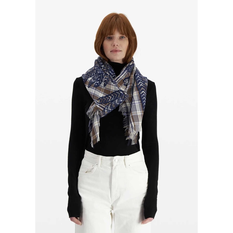 Scarf Et18he24 Navy