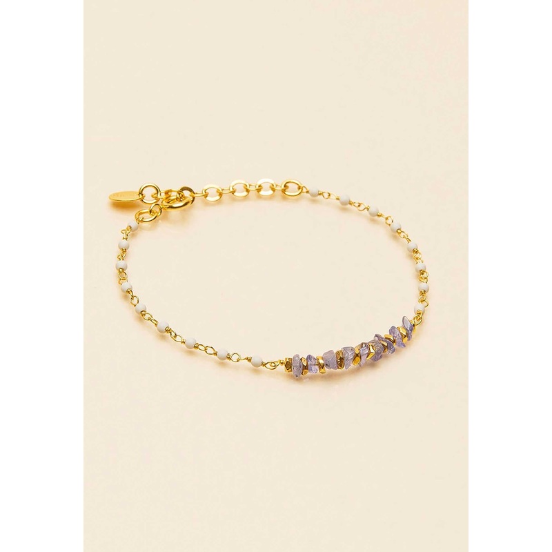 Bracelet  2braz Tanzanite