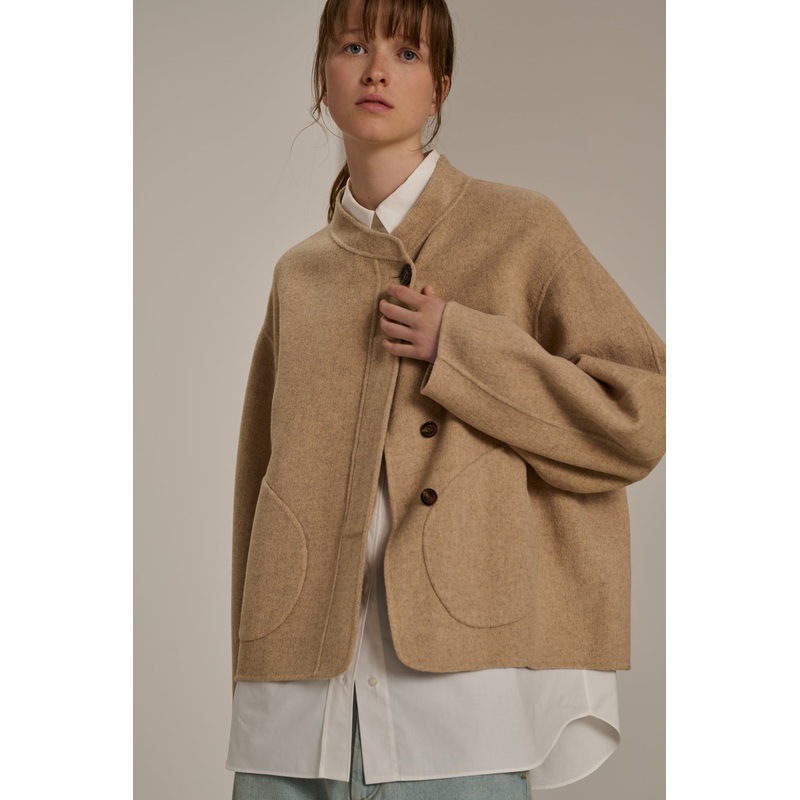 Coat Windsor Beige-Chine