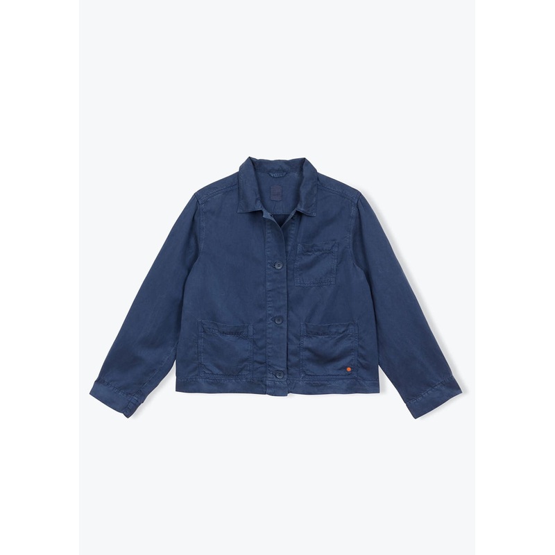 Jacket Wv30 Tencel Femme Indigo-122