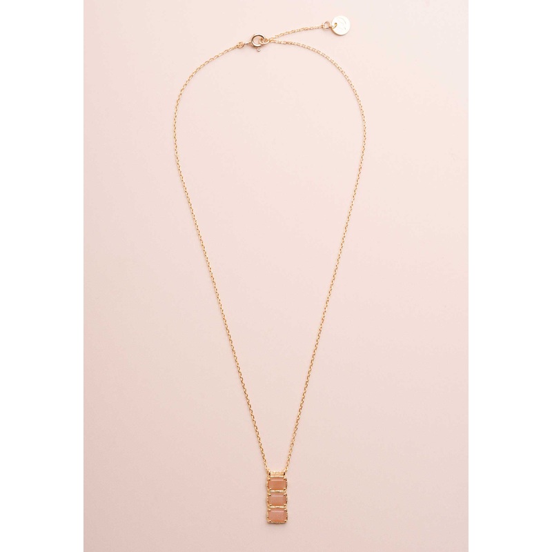 Necklace Rc731 Pierre-De-Lune-Nude