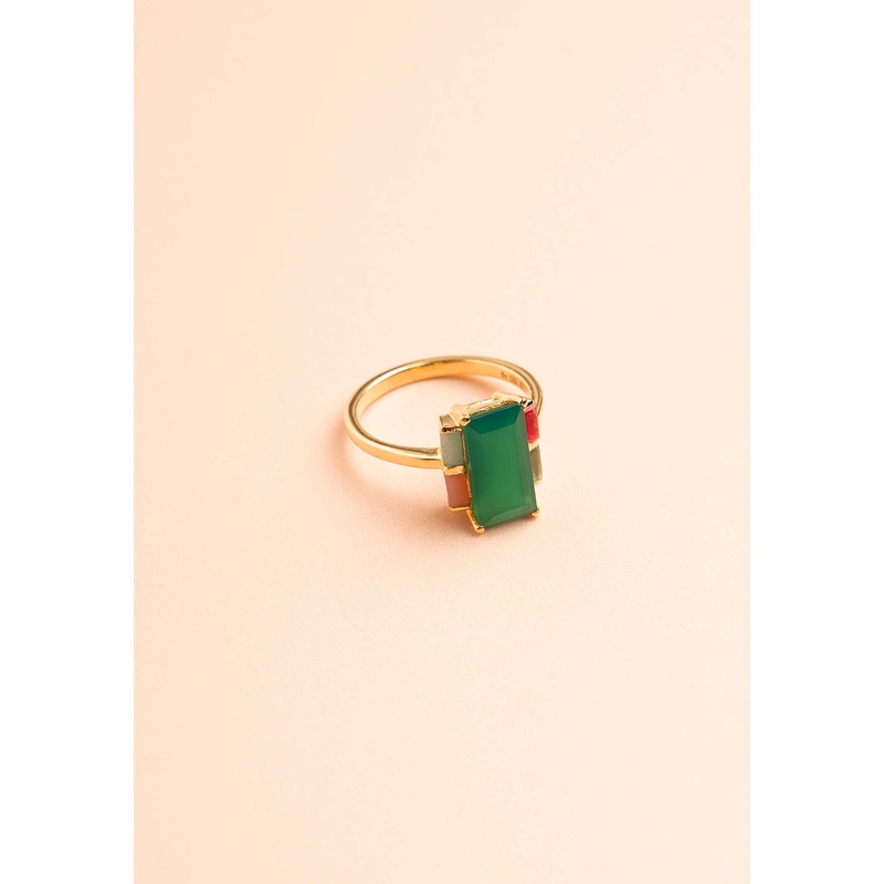 Ring Pp Ring 4469 15-Green-Agate