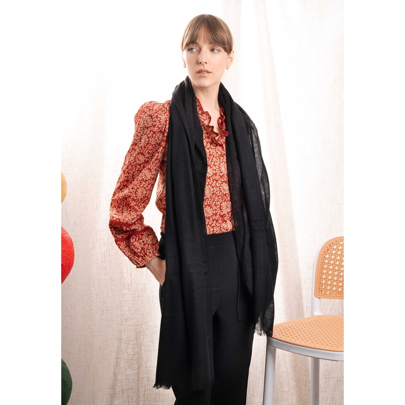 Scarf Cb-hay-17-016 Black