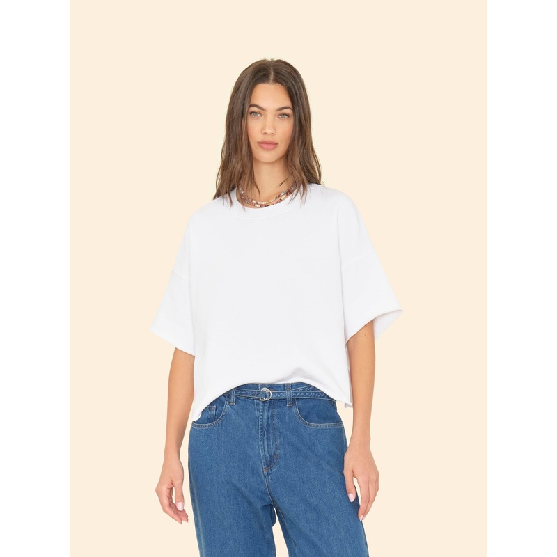 Sweatshirt X6wfh001 Romeo Sweatshirt White