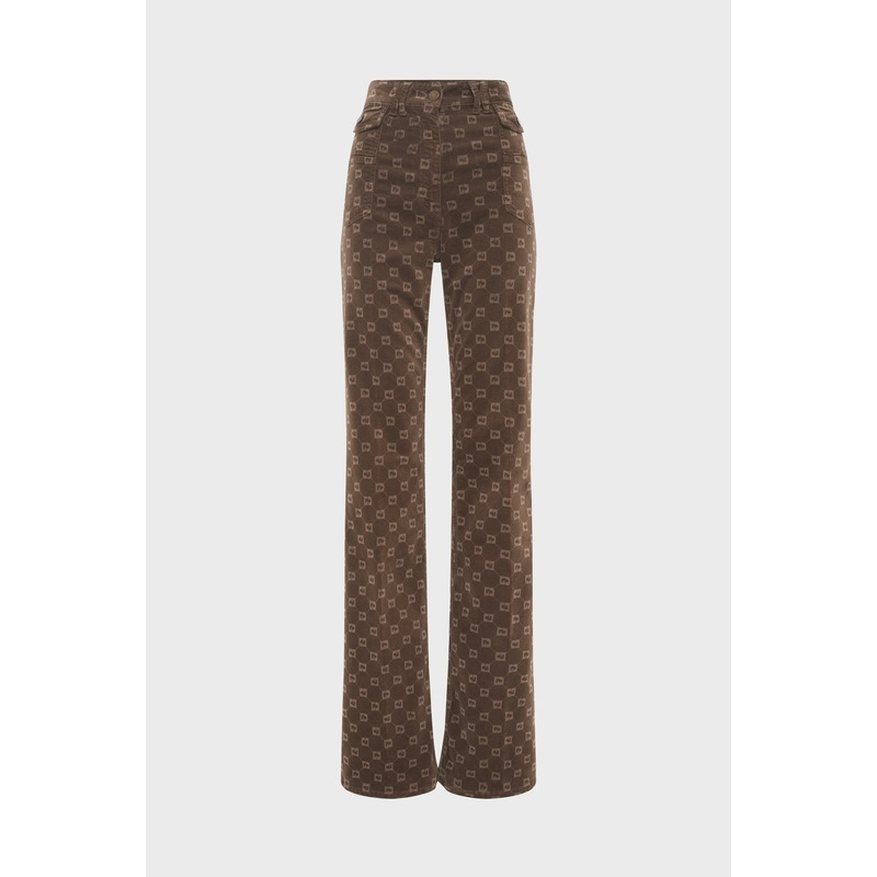 Trouser Anna Dcp01c330 Coffee