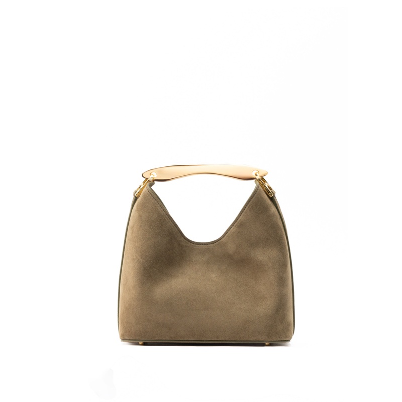 Bag Boomerang Suede Truffle