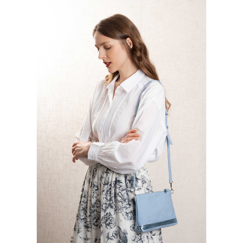 Crossbody Bag Pochette Epa 0pve01-v41071 Indigo-Clair