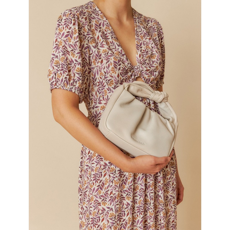Mini Bag With Bow Ha Kc732 Crudo