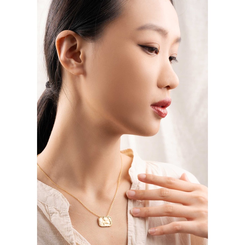 Necklace 23barnkw Barbara Rdc White-Gold