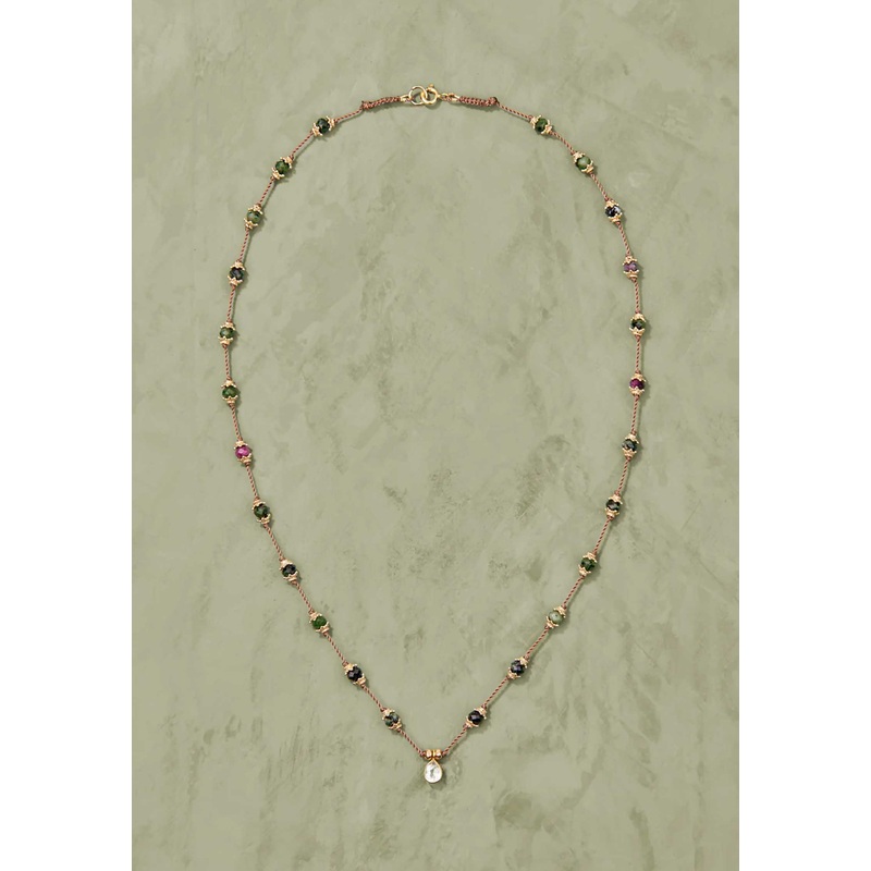 Necklace Sriphala Ta Sriphala Talisma Zoisite-Crystal