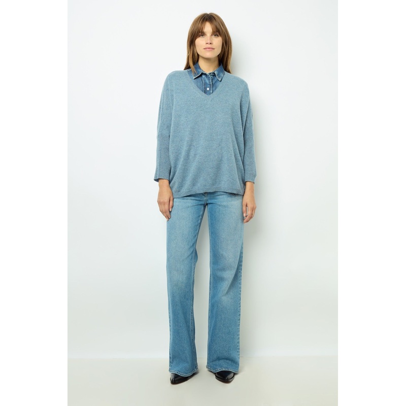 Pullover/vest Jourdan Dau41a235 Indigo