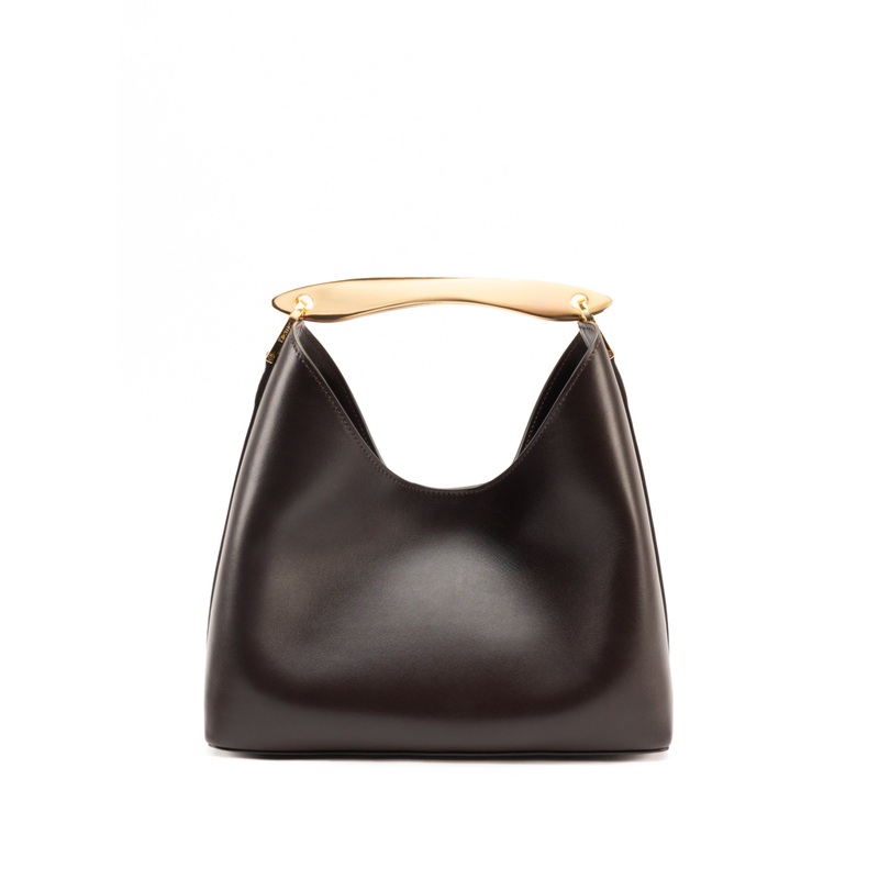 R Bag Boomerang Leathe Tabacco