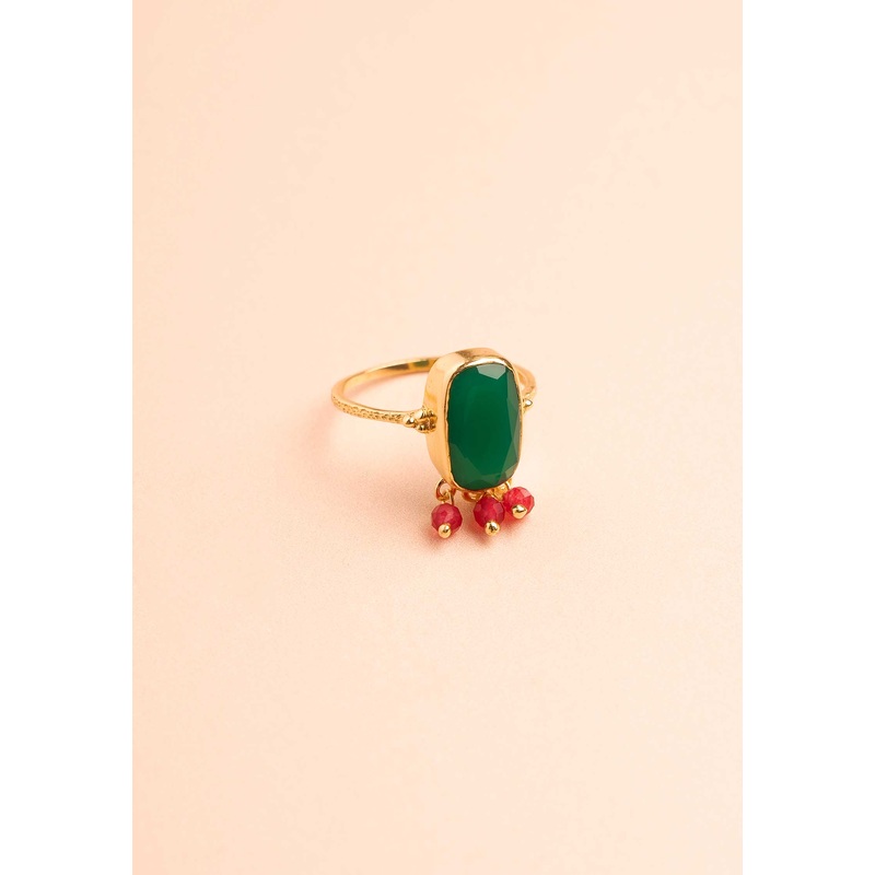 Ring K Ring 4418 15-Green-Agate