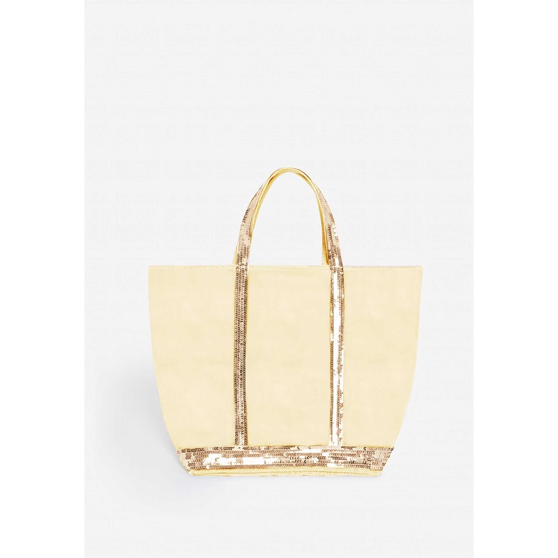 Tote Bag Linen Cabas M Ve31-v40413 Soleil