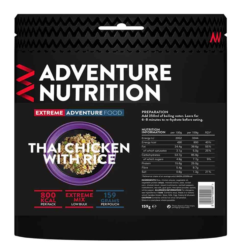 800 Kcal  Thai Chicken with Rice 159g